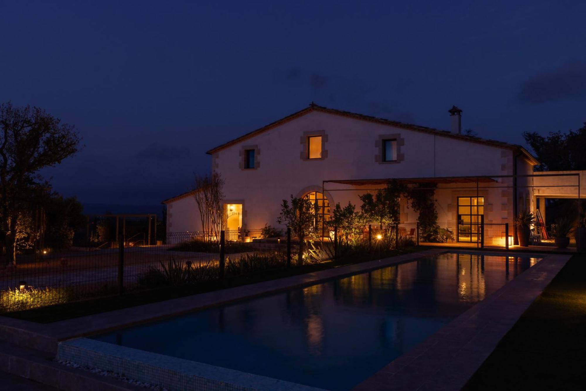 Can Bufi Espectacular Casa Con Piscina Interior リャゴステラ エクステリア 写真